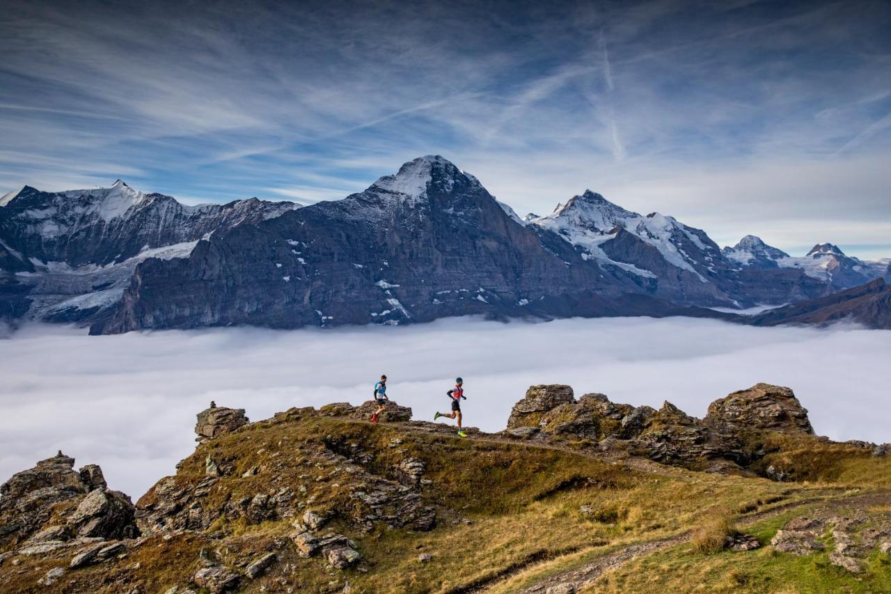Hotel Lauberhorn Grindelwald Exterior foto