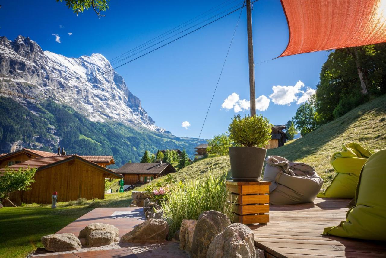 Hotel Lauberhorn Grindelwald Exterior foto