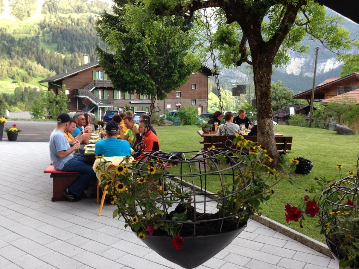 Hotel Lauberhorn Grindelwald Exterior foto