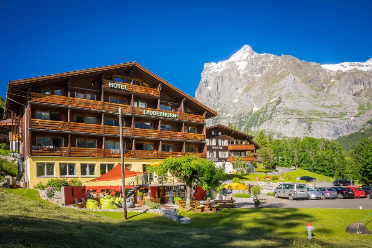 Hotel Lauberhorn Grindelwald Exterior foto