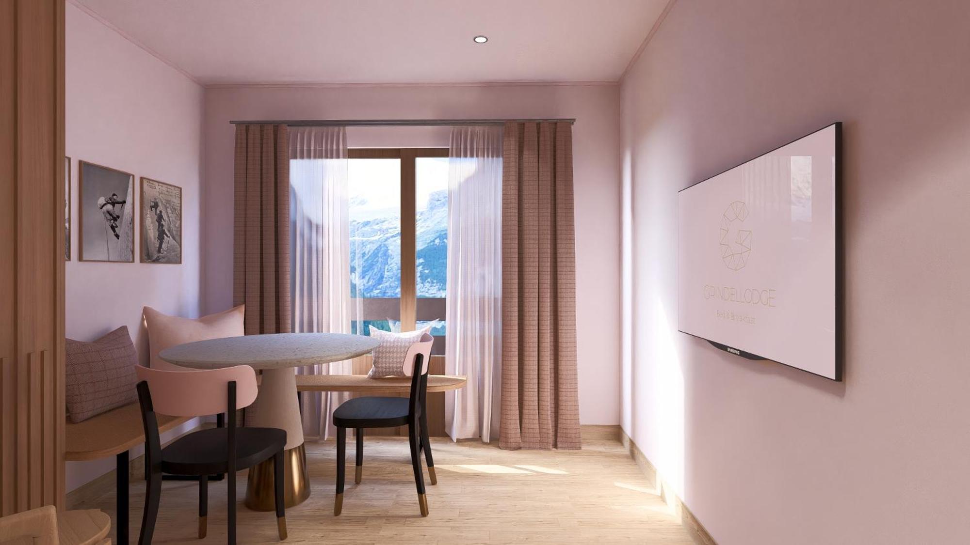 Hotel Lauberhorn Grindelwald Exterior foto