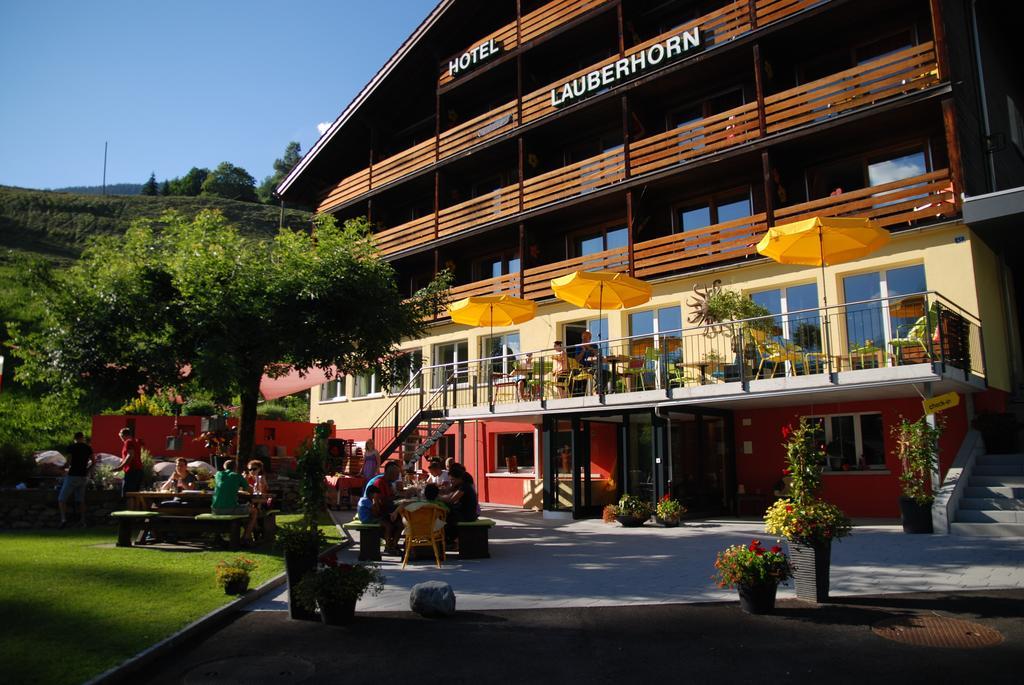Hotel Lauberhorn Grindelwald Exterior foto